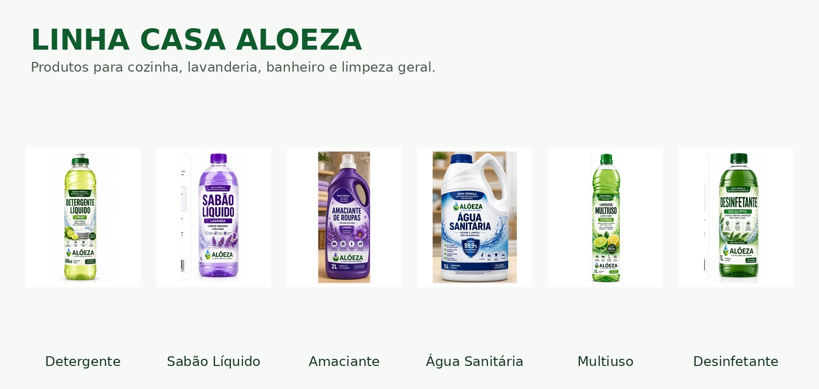 Linha Casa Aloeza